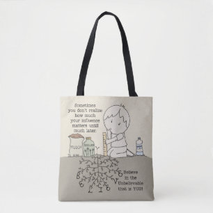 Bolso De Tela Su influencia importa