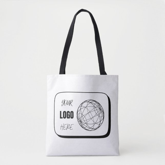 Bolso De Tela Su Logo Aquí (Anverso)
