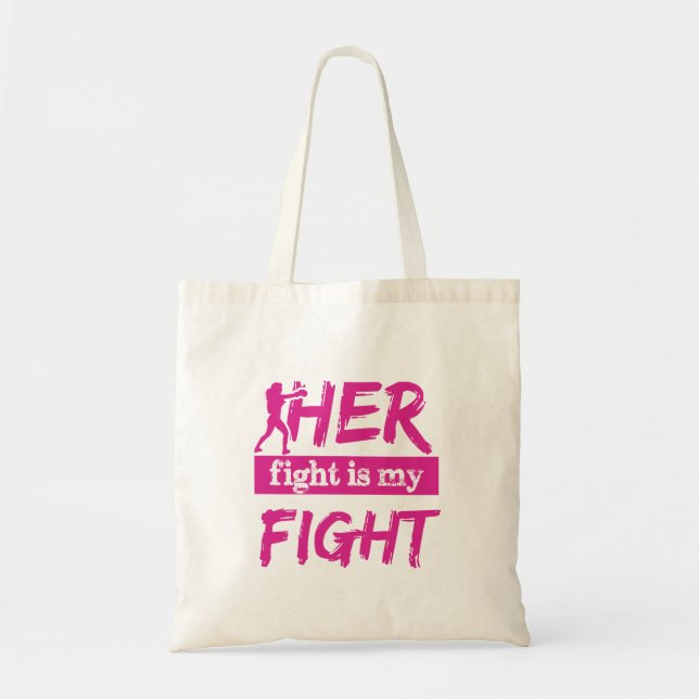 Bolso De Tela Su Lucha Es Mi Lucha (Frente)