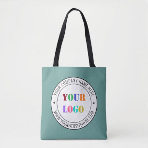 Bolso De Tela Su sitio web de nombre de logotipo y marca de colo