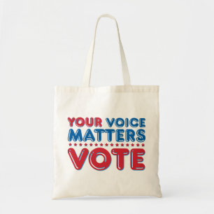 Bolso De Tela Su voz importa VOTO