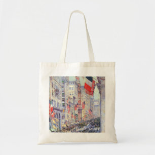 Bolso De Tela Subiendo por la Avenida desde la calle 34 de Child