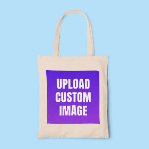 Bolso De Tela Subir imagen personalizada: agregue la suya para i