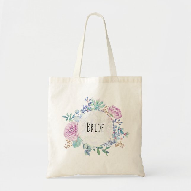 Bolso De Tela succulent del fiesta de gallina del bachelorette (Frente)