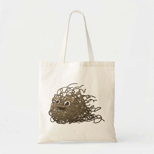Bolso De Tela suciedad-576491 PERSONALIZADO CUTE DIRT NOODLES FE (Frente)