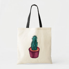 Bolso De Tela Suculenta planta de Cactus Trippy
