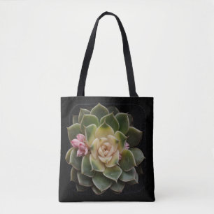Bolso De Tela Suculento