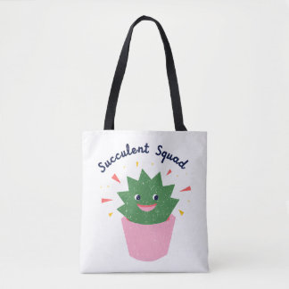 Bolso De Tela Suculento Escuadrón