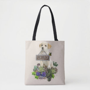 Bolso De Tela Suculentos en venta