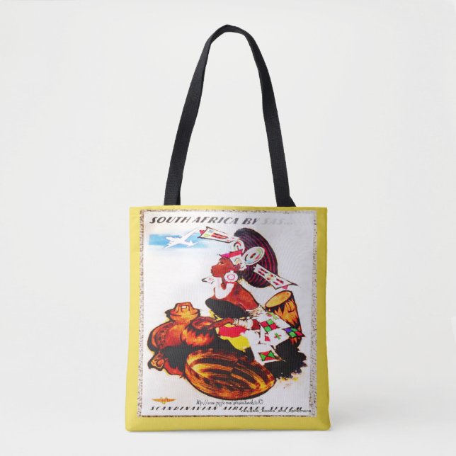 Bolso De Tela "Sudáfrica" (Anverso)