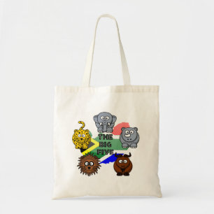 Bolso De Tela Sudáfrica: Gran Personalizado de animales de safar