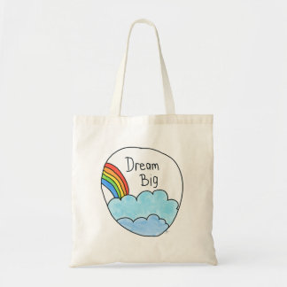 Bolso De Tela "Sueña en Grande"