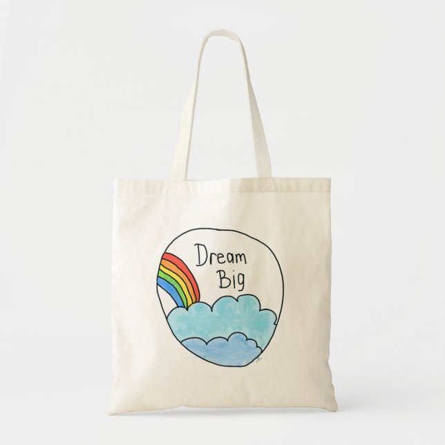 Bolso De Tela "Sueña en Grande" (Frente)