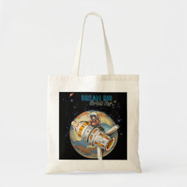 BOLSO DE TELA SUEÑA GRANDE ORBITA LEJOS