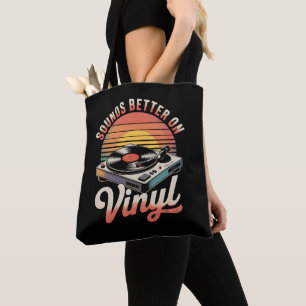 Bolso De Tela Suena mejor en vinilo