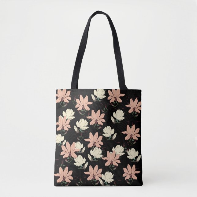 Bolso De Tela Sueño de Magnolias (Anverso)