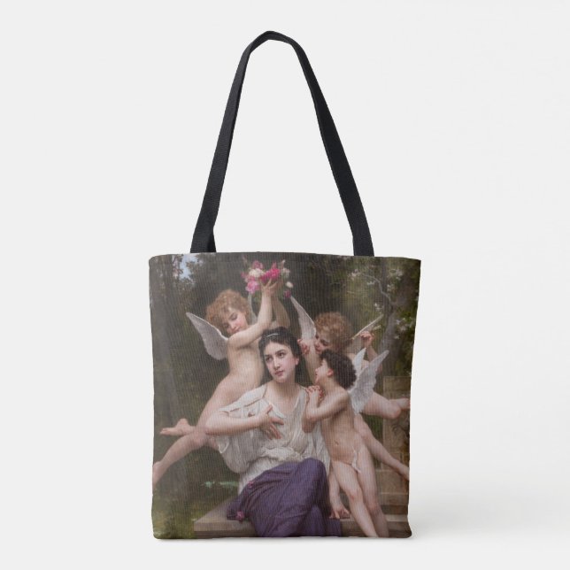 Bolso De Tela Sueño de primavera, Rêve de Printemps de Bouguerea (Reverso)