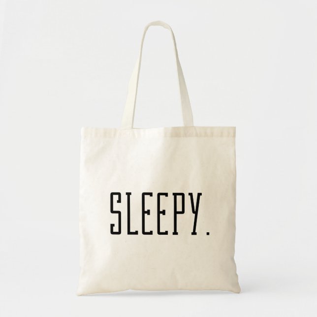 Bolso De Tela Sueño. Tipografía (Frente)