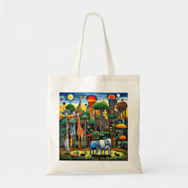 Bolso De Tela Sueño zoológico 2