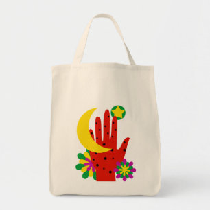 Bolso De Tela Sueños celestes