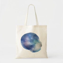Bolso De Tela Sueños celestes: Una exploración acuarela