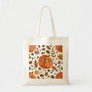 Bolso De Tela Sueños de otoño: El paraíso de las ardillas acuáti