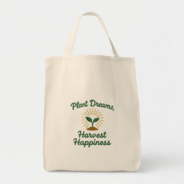 Bolso De Tela Sueños de plantas cosechan felicidad