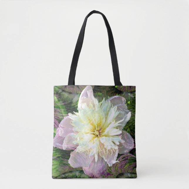 Bolso De Tela Sueños Florales (Anverso)