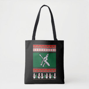 Bolso De Tela Suéter de Navidades feos y eléctricos