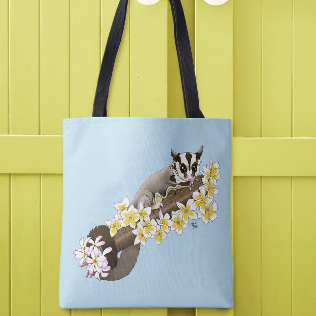 Bolso De Tela Sugar Glider Cute Floral (Subido por el creador)