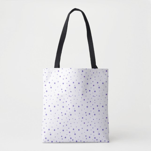 Bolso De Tela Sugar Plum en Blanco (Anverso)