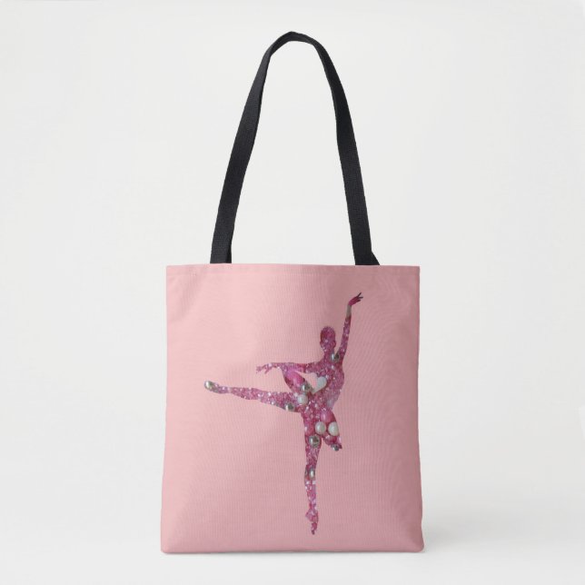 Bolso De Tela Sugar Plum Fairy Ballerina de dos caras (Anverso)