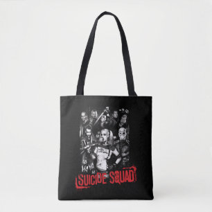 Bolso De Tela Suicide Squad   Grunge Group Photo