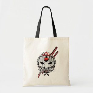 Bolso De Tela Suicide Squad Katana Mask & Swords Tattoo Art