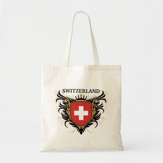 Bolso De Tela Suiza [personalice] (Frente)