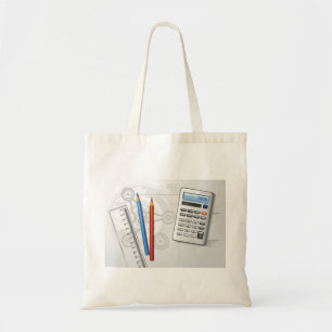 Bolso De Tela Suministros de Oficina de Dibujo Técnico