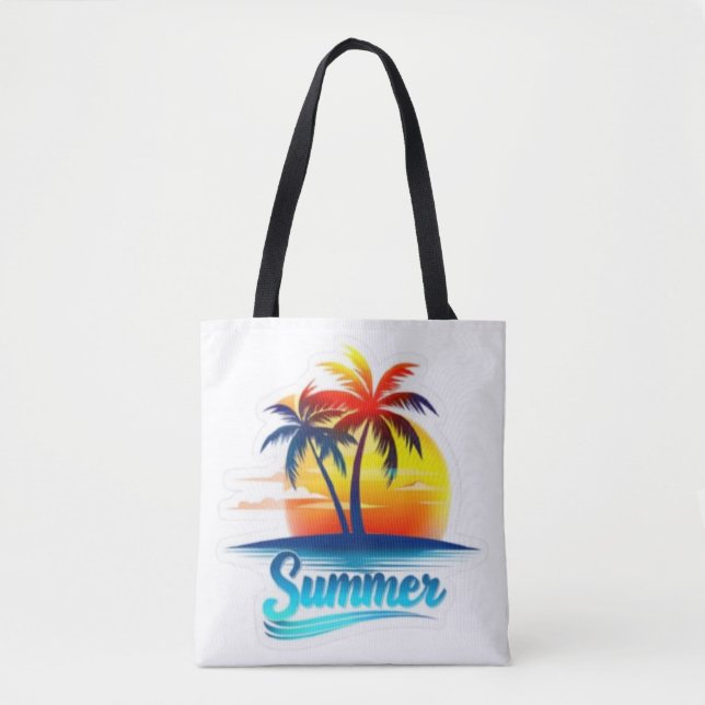 Bolso De Tela Summer  (Anverso)