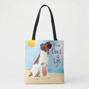 Bolso De Tela Summer Smooth Fox Terrier