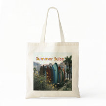Summer Suite Surfboards y palmeras