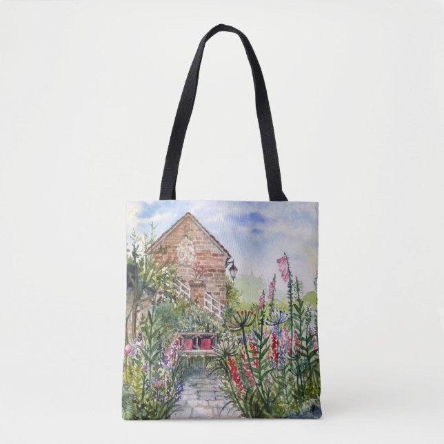 Bolso De Tela Summer Wildflower English Garden in York (Anverso)