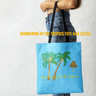 Bolso De Tela Summering In the Tropics