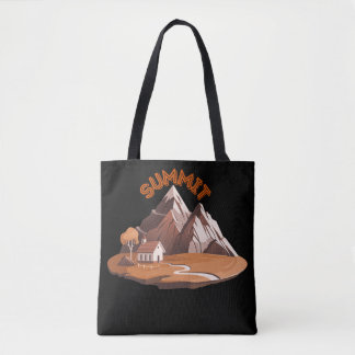 Bolso De Tela ​Summit Mountain Adventure Nature Lover Drawstring