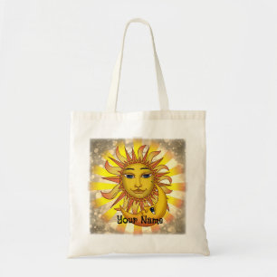 Bolso De Tela Sun ama a la luna