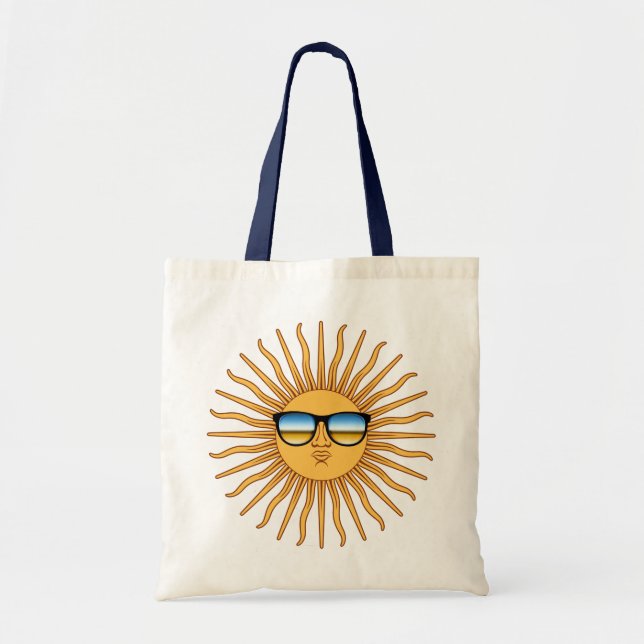Bolso De Tela Sun en sombras (Frente)