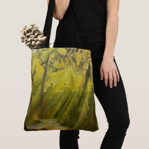 Bolso De Tela Sun in the Woods, por Gary Poling