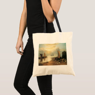 Bolso De Tela Sun naciente a través del vapor por Joseph Turner