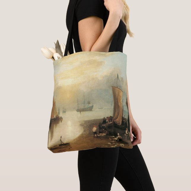 Bolso De Tela Sun Rising Through Vapour de Joseph Turner (Detalle)