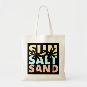Bolso De Tela Sun Salt Sand Beach Summer