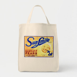 BOLSO DE TELA SUN SMILE PEARS