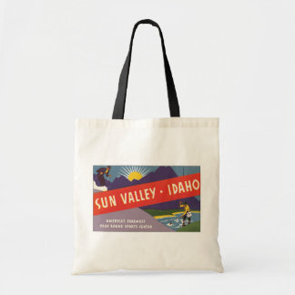 Bolso De Tela Sun Valley Idaho, vintage